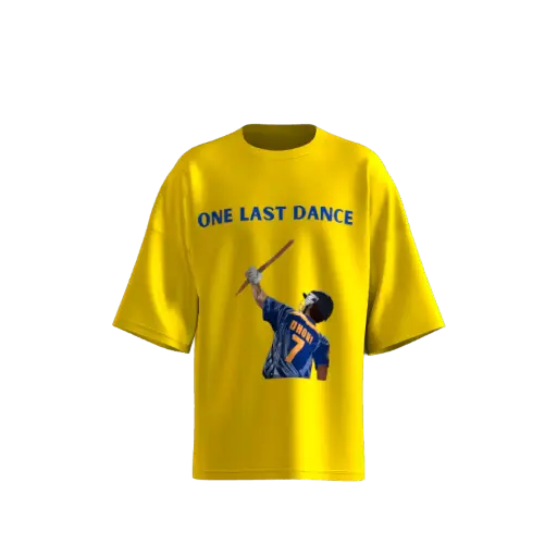 ONE LAST DANCE CSK T-SHIRT